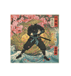 Ukiyoe Ninja（個別スタンプ：31）