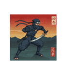 Ukiyoe Ninja（個別スタンプ：33）