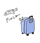 スーツケースくん 1つめ（個別スタンプ：26）