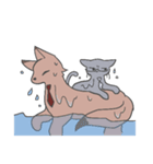 誰かに似ているかもしれない動物スタンプ（個別スタンプ：40）