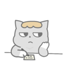 オオカミの日常の仕事（個別スタンプ：4）