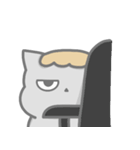 オオカミの日常の仕事（個別スタンプ：16）