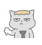 オオカミの日常の仕事（個別スタンプ：28）