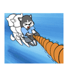 ハスキーの心からの献身（個別スタンプ：38）