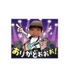 動くかなちゃん（個別スタンプ：3）