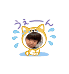 動くかなちゃん（個別スタンプ：4）