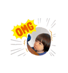 動くかなちゃん（個別スタンプ：5）