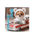 オコジョすたんぷ♡ぽん吉・日常会話・春（個別スタンプ：21）