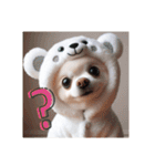 オコジョすたんぷ♡ぽん吉・日常会話・春（個別スタンプ：30）