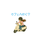 バッテリー1％（個別スタンプ：18）