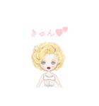 Pretty Lady's Happy Heart（個別スタンプ：3）