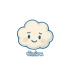 ちいさな雲、大きな気持ち（個別スタンプ：7）