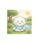 ちいさな雲、大きな気持ち（個別スタンプ：26）