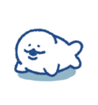 無念！ 埋まりアザラシ（個別スタンプ：2）