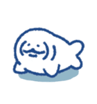 無念！ 埋まりアザラシ（個別スタンプ：3）