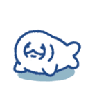 無念！ 埋まりアザラシ（個別スタンプ：4）