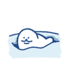 無念！ 埋まりアザラシ（個別スタンプ：8）