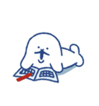 無念！ 埋まりアザラシ（個別スタンプ：10）