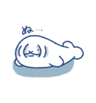 無念！ 埋まりアザラシ（個別スタンプ：22）