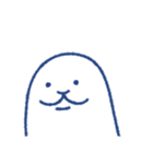 無念！ 埋まりアザラシ（個別スタンプ：29）