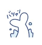 無念！ 埋まりアザラシ（個別スタンプ：32）