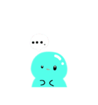 ぷっくり文字のみずまるさん（個別スタンプ：13）