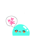 ぷっくり文字のみずまるさん（個別スタンプ：14）