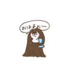 かみながおのゆるいスタンプ（個別スタンプ：1）