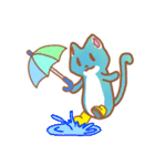 猫です。けろにゃー（個別スタンプ：9）