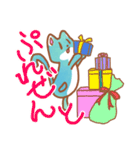 猫です。けろにゃー（個別スタンプ：10）
