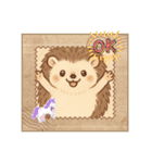 可愛いハリネズミちゃん達（個別スタンプ：11）