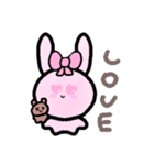 うさぎさん（♡）（個別スタンプ：23）