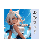 ギャル猫ちゃん 伊予弁デートVer（個別スタンプ：4）