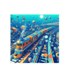 ロマンティック深海鉄道2025❤️（個別スタンプ：4）