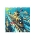 ロマンティック深海鉄道2025❤️（個別スタンプ：6）