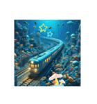 ロマンティック深海鉄道2025❤️（個別スタンプ：7）