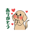 ぽっちゃりダックス 2（クリーム）（個別スタンプ：10）