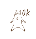怠惰な白くまさん（個別スタンプ：13）