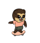 メガネグマの承認（個別スタンプ：2）