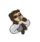 メガネグマの承認（個別スタンプ：15）