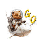 クオッカの宇宙旅行（個別スタンプ：4）