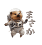 クオッカの宇宙旅行（個別スタンプ：16）
