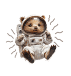 クオッカの宇宙旅行（個別スタンプ：17）