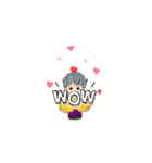 のんびり女子会（個別スタンプ：3）
