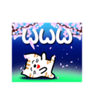 桜吹雪でご挨拶（個別スタンプ：20）