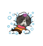 うちのねこアニメーション（個別スタンプ：14）