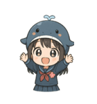 あきしまちゃん BIGスタンプ（個別スタンプ：2）