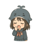あきしまちゃん BIGスタンプ（個別スタンプ：6）