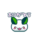 【動く】❄︎雪うさぎのピノ❄︎スタンプ（個別スタンプ：2）