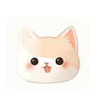 もふねこフレンズ - ふわふわ日常スタンプ（個別スタンプ：3）